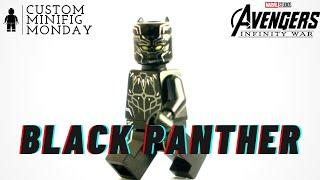 Custom Minifig Monday #9 | How to Build Infinity War Black Panther in LEGO!