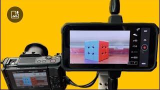 How To Use Your iPhone As A Monitor For Your Sony ZV 1