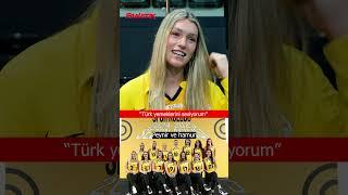  Türk yemeklerine bayılıyorlar! Kendall Kipp ve Bosetti'nin favorileri... #shorts #voleybol