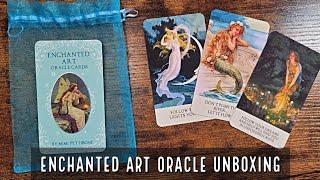 Enchanted Art Oracle | Unboxing and Flip Through