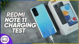 Redmi Note 11 Charging Test 33W Fast Charging 