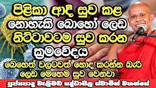 බෙහෙත් වලටවත් හොද වෙන්නේ නැති ලෙඩ මෙහෙම හොද වෙනවා | Welimada Saddaseela Thero | Dharma Deshana |Bana