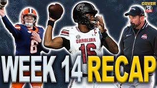 Week 14 INSTANT REACTION | Michigan Stuns Ohio State | Syracuse Def. Miami | South Carolina-Clemson