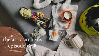 the attic archives | ep. 58  halloween shopping, ghost shrine, notebooks, a day in london