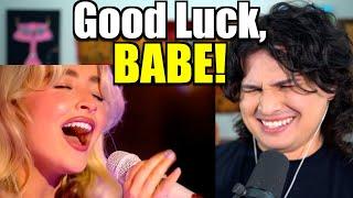 Sabrina Carpenter TAKES ON Chapell Roan l Vocal Coach Reacts to "Good Luck, Babe!" Cover