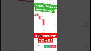 Earninreal Prediction Comes True On FTT FTX token .Subscribe for more short News Updates on Crypto