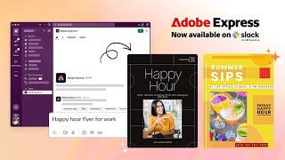 Adobe Express for Slack | Adobe Express