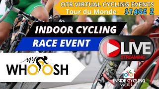 virtual Cycling Race Event, Tour du Monde Cycling Stage 2 on Mywhoosh, OTR Events