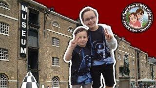 Museum of London Docklands - London Vlog 2018 - Tiger Tom and Wild Will