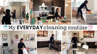 STAY AT HOME MOM DAILY CLEANING ROUTINE // WHAT I CLEAN EVERYDAY // Jessica Tull cleaning