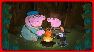 Peppa Pig vs Zombies Part 9. Cartoon parody. Continuation