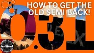 BeamNG Drive UPDATE Tutorial: Get the OLD T-SERIES SEMI Back In The Game!