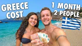 HOW EXPENSIVE IS GREECE? 1 MONTH ON 5 ISLANDS 