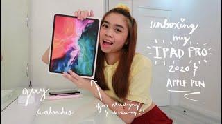 UNBOXING IPAD PRO 2020 and APPLE PEN