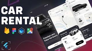 Build Car Rental App - Flutter, Firebase, Bloc, Clean Architecture, Google Map