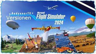 Alle Versionen  Microsoft Flight Simulator 2024 ▪ MSFS ▪ PC ▪ Xbox ▪ deutsch