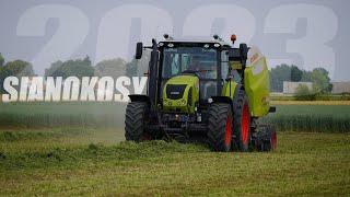 | Sianokosy 2023 | Claas Arion 420 & Pottinger Novadisc 350, Variant 460rc GR PATEREK