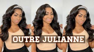 Natural Blowout "ROLLER SET" Wig! IS SHE WORTH IT?| ￼Outre Perfect Hairline Lace Wig - JULIANNE 24