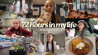 weekly vlog: days in my life living alone at 22 | new recipes, coffee date, errands & more!