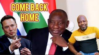 Elon Musk joins president Cyril Ramaphosa to invest back in South Africa-are you a citizen?