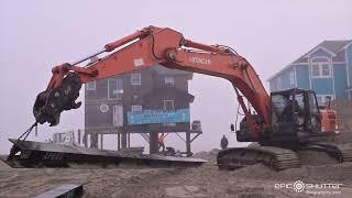 January 2024, 22025 Sea Gull St, Rodanthe, NC House Move, Cape Hatteras, Epic Shutter Photography