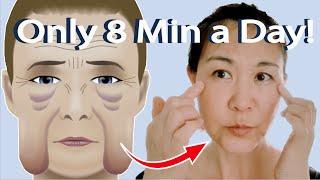 How to Lose Jowls and Get a Firm, Sharper Jawline in 7 DAYS. Face Yoga and Massage.