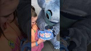 Stitch Character Meet and Greet at Walt Disney World! #disney #disneyworld #disneyparks