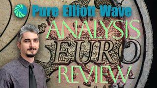 Review of Recent Analysis of Euro EURUSD by Pure Elliott Wave