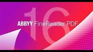 Abbyy Finereader 16 Quick 20 Min Tutorial