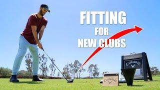 CALLAWAY FULL BAG FITTING (Insane Facility) | Brodie Smith Golf