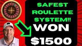 #1 SAFEST ROULETTE SYSTEM (WON $1500)#best #viralvideo #gaming #money #business #trending #xrp #wow