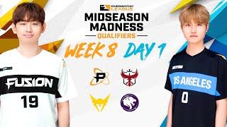 Overwatch League 2022 Season | Midseason Madness Qualifiers | Week 8 Day 1 - East