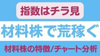 材料相場で荒稼ぐ！材料株の探し方/チャート分析/スイングトレード