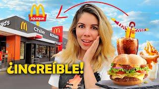 The REACTION of a CUBANA at McDonald's for the first time. Iquique Chile.