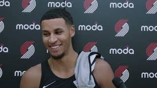 Kris Murray Media Availability | October 7, 2024 | Portland Trail Blazers