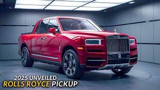 Exclusive Look: The All-New 2025 Rolls Royce Pickup Truck Revealed!