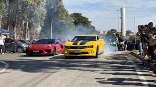 CAMARO DEU AULA PRO CORVETTE