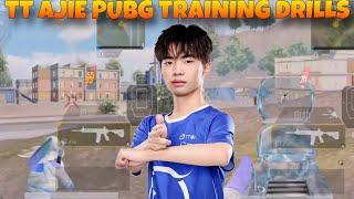 TT Ajie Training Drills In PUBG Mobile Globals!! TT Ajie Grind For PMGC 2024 !! 