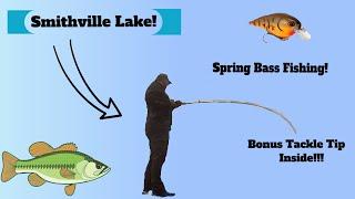 Spring Bass Fishing! Early April 2020! Smithville Lake!