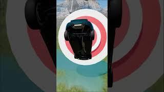 Bullseye Car Jump #shorts #beamngdrive #crashboompunk