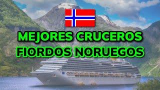  LOS 3 MEJORES CRUCEROS FIORDOS NORUEGOS (2024)