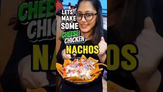 Easy Cheesy Chicken Nachos Recipe You Need to Try!  #shorts #food #nachos