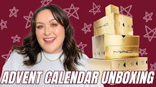 MAC'S BEST ADVENT CALENDAR YET  MAC Cosmetics 2024 Gift of Gold Advent Calendar Unboxing