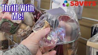 ALWAYS Check the BAGGIES! | Thrift With Me | Savers