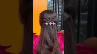 Stylish hair clips for sectioning  #hairstyle #shefav #hairstylist #hairclips #hairtutorial