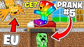 7 PRANK-URI vs CEL MAI BUN PRIETEN in Minecraft !