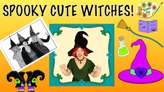 Spooky Cute Witches! By Rebbie Rye