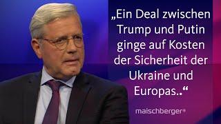 Norbert Röttgen und Ralf Stegner über die Sicherheitspolitik Deutschlands und Europas | maischberger