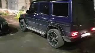 Сочный выхлоп на Mercedes G63 AMG