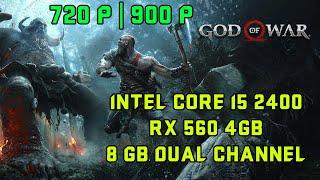 GOD OF WAR | CORE I5 2400 | RX 560 4GB | 8GB RAM | FRAME TEST